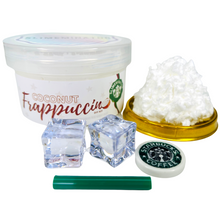 Load image into Gallery viewer, COCONUT FRAPPUCCINO FIZZ SLIME