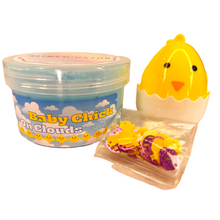 Load image into Gallery viewer, BABY CHICK ON CLOUDS SLIME