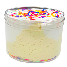 Load image into Gallery viewer, BIRTHDAY CAKE FIZZ - Butter Fizz Slime
