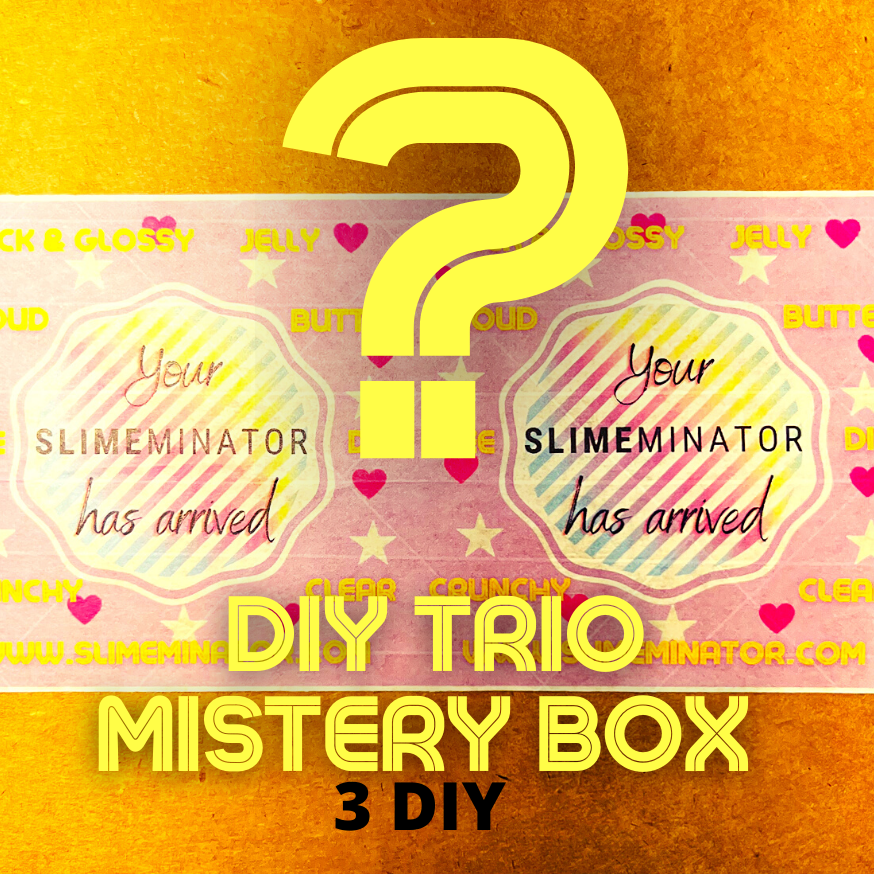 Mistery Box-3 DIY slimes