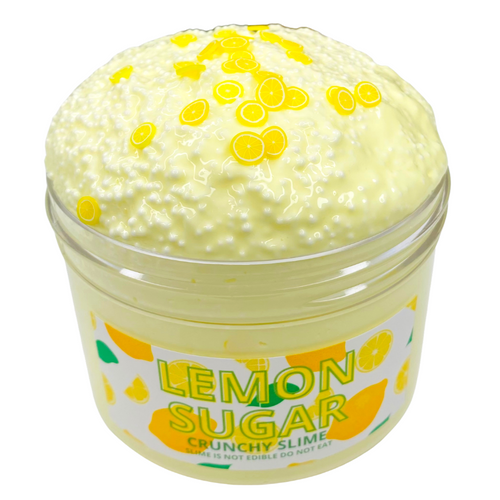 LEMON SUGAR CRUNCHY SLIME