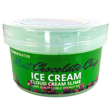 Load image into Gallery viewer, MINT CHOCOLATE CHIP CLOUD CREAM SLIME
